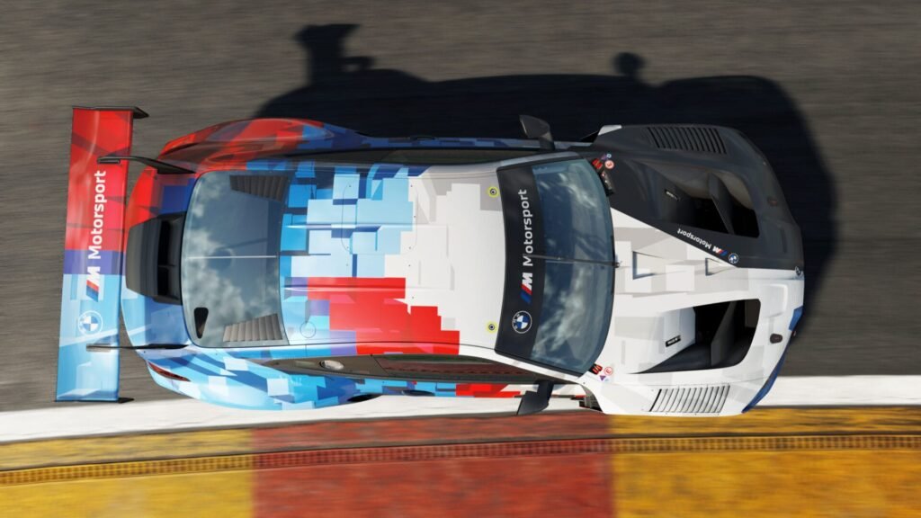 A BMW M4 GT3 EVO in Spa, Assetto Corsa Evo (copyright Kunos Simulazioni)