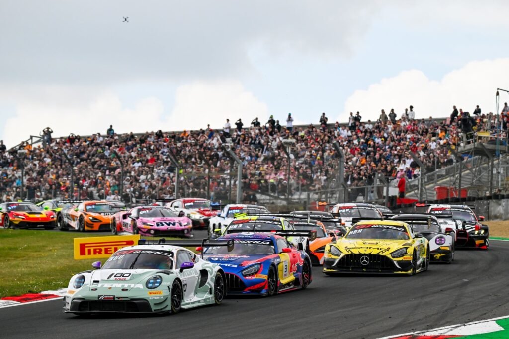 A GT World Challenge Race (copyright SRO)